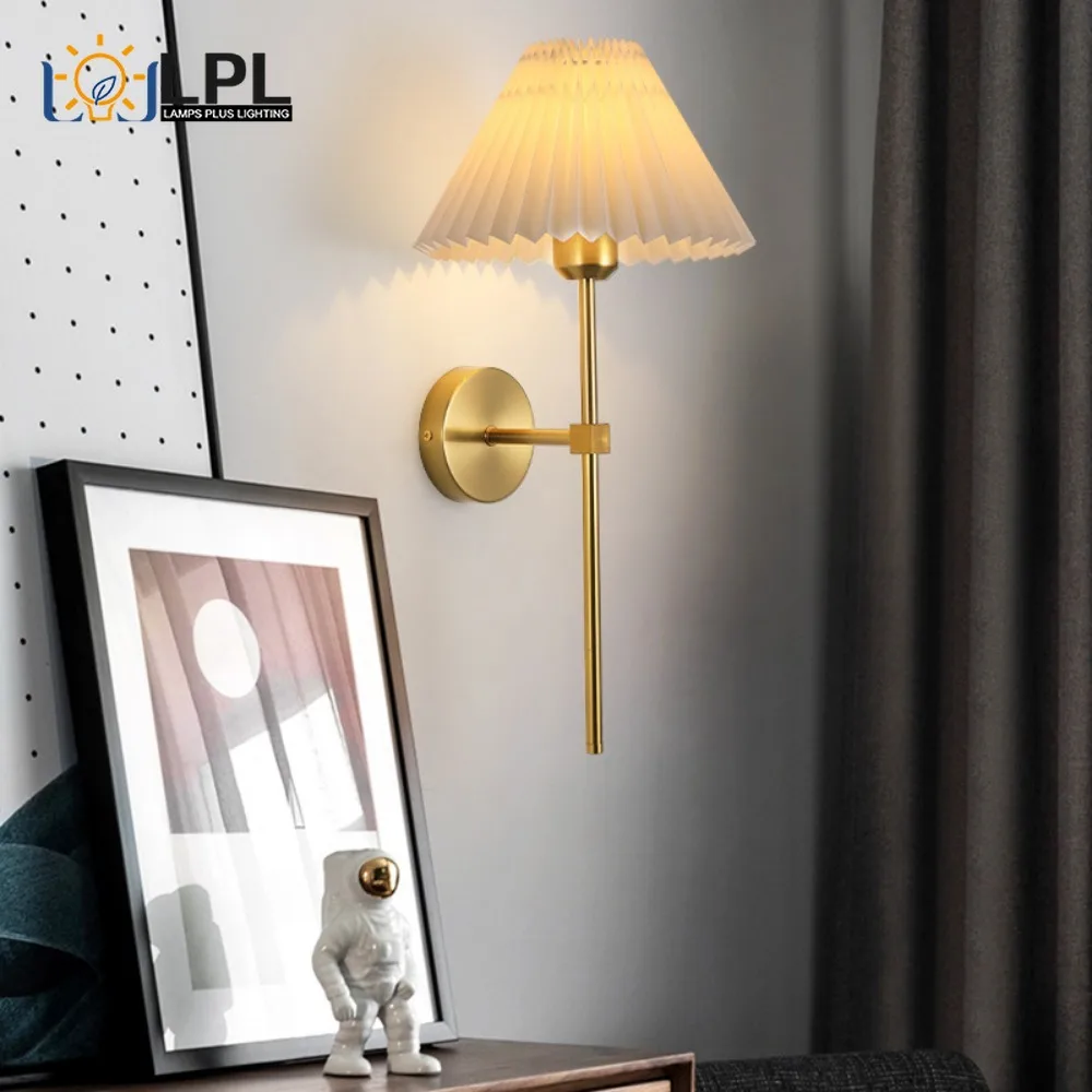 

Modern American Led Wall Lamp Copper Vintage Wall Lamp Lights For Home Living Room Home Lighting LED Wall Sconce Wandlamp