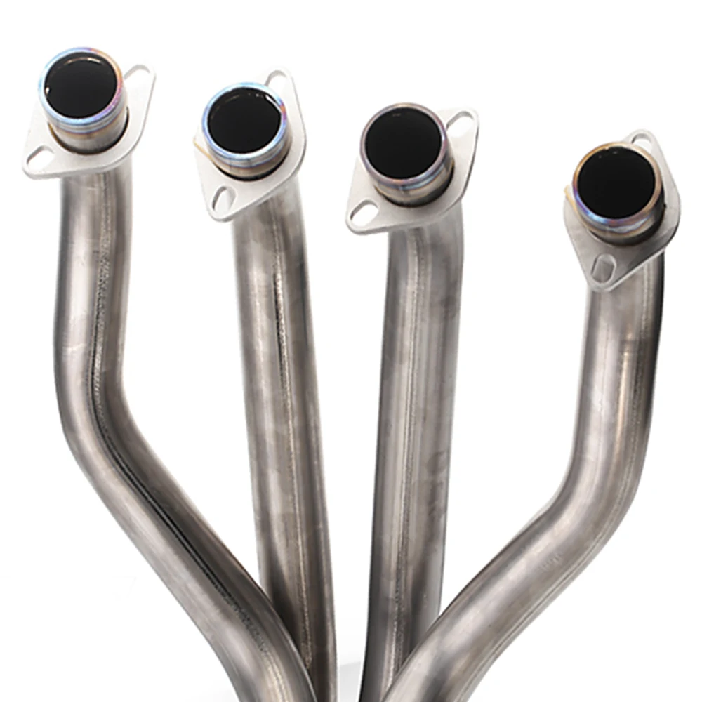Original Full Motorcycle Exhaust System for Kawasaki Z1000  51MM Front Tube with Link Pipe Connect - view 3