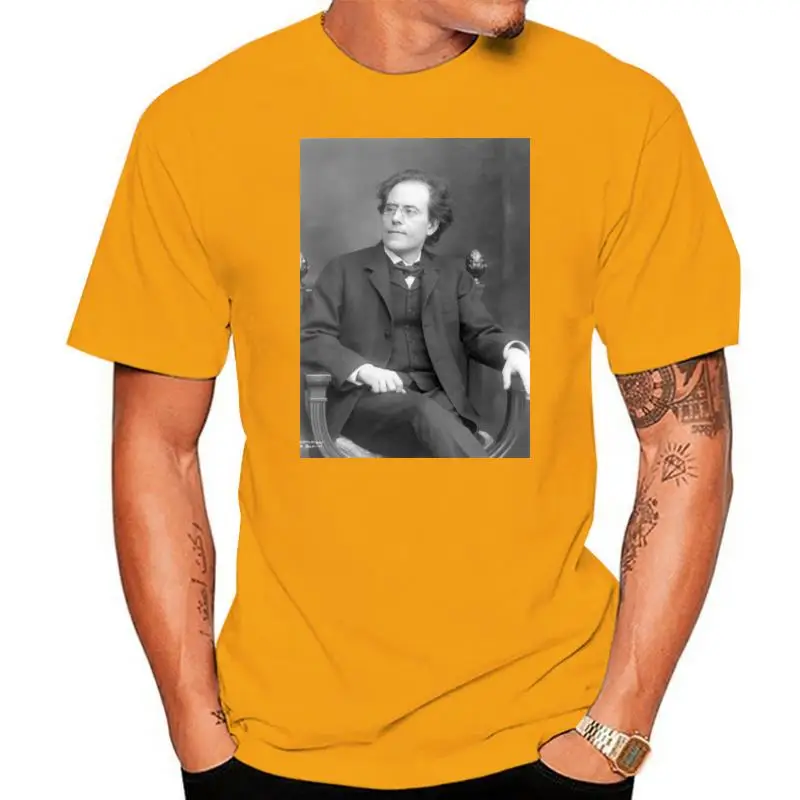 

Мужская и женская футболка, футболка Mahler tshirs