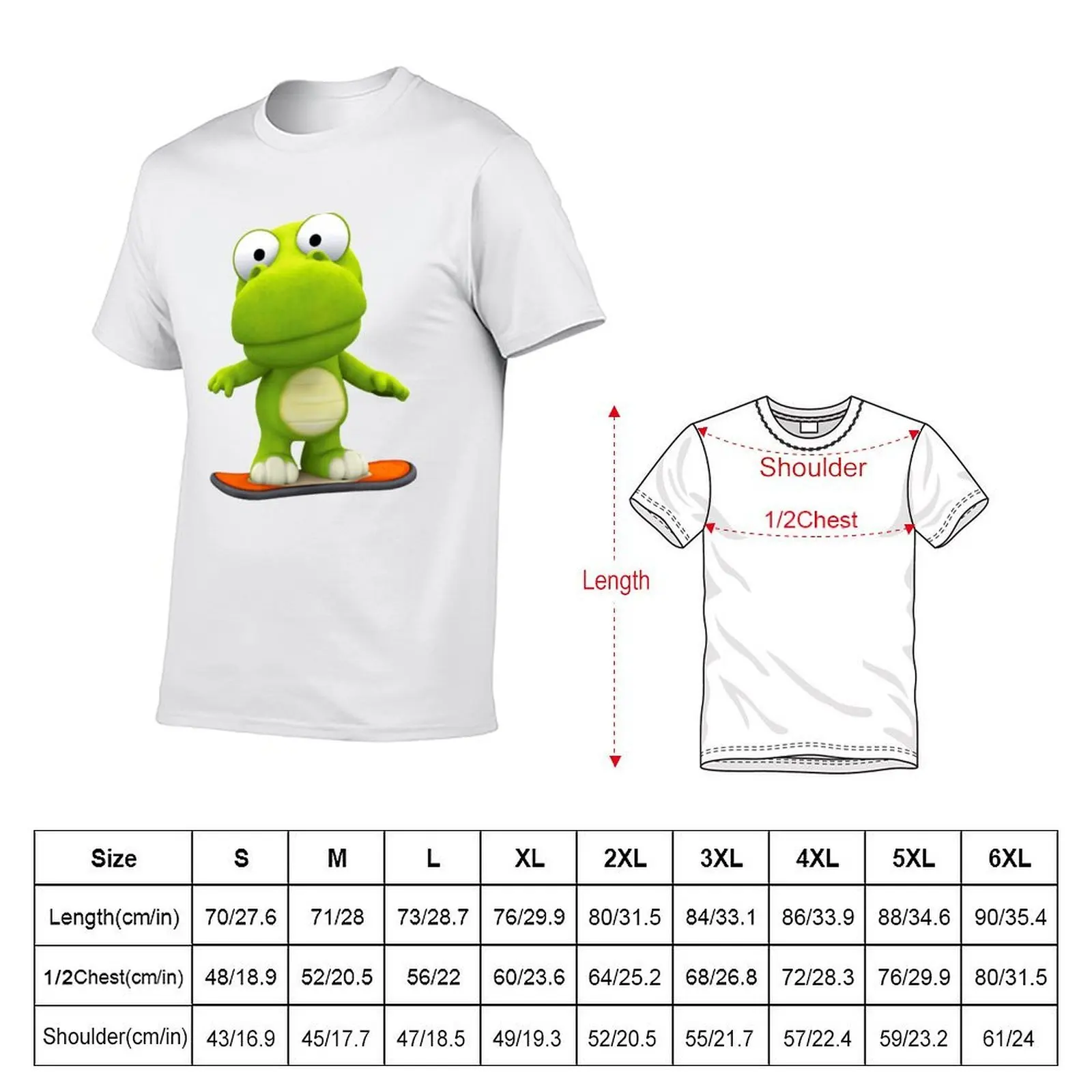 crong sky classic T-Shirt blue archive anime clothes funny t shirts men