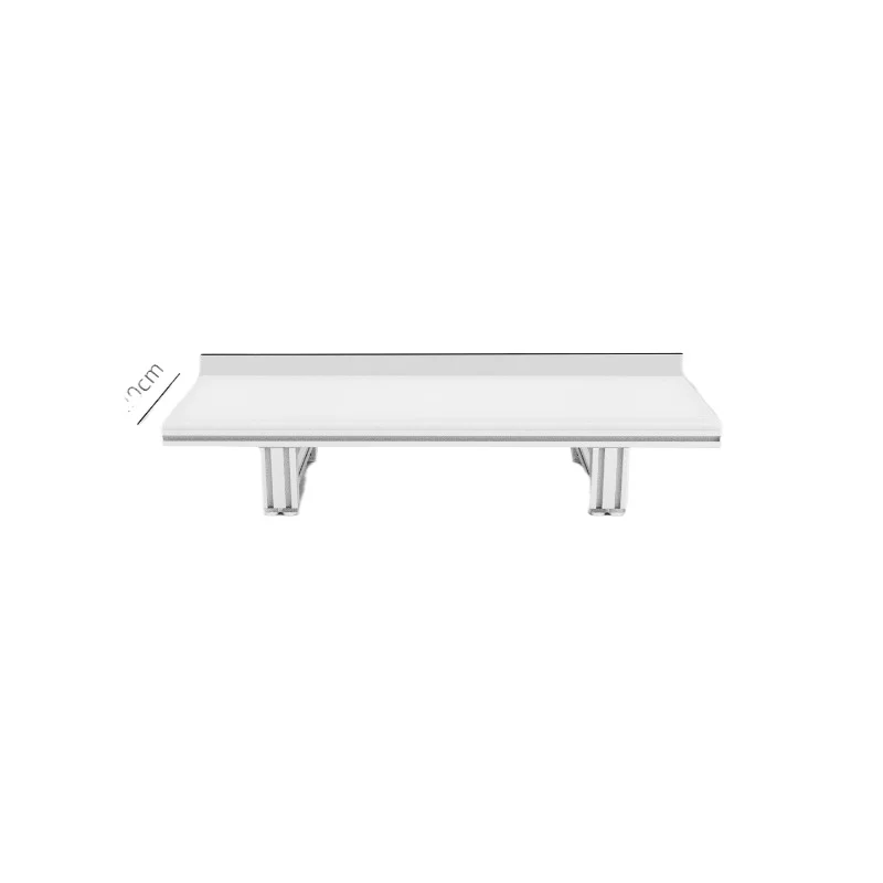 For White Aluminum Alloy Monitor Elevation Rack Modular Acrylic Computer Elevation Rack