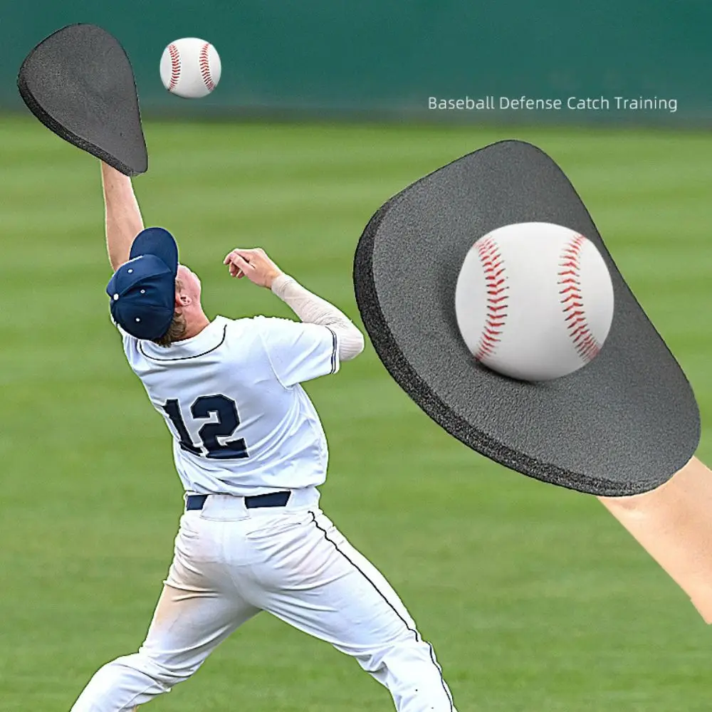 Guante de panqueque, guante de Softbol juvenil, correa elástica para el dedo, guantes de béisbol multiusos, dos manos, ligero y suave