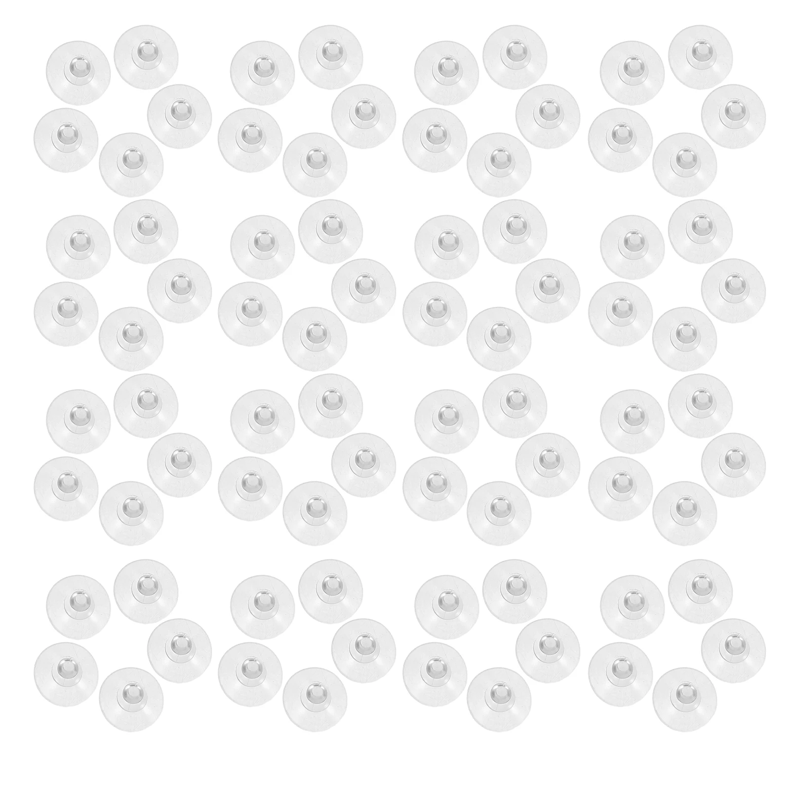 100 قطعة خطاف كأس الشفط الشفاف 19 مللي متر منصات شفط الجدول الزجاجي قابلة لإعادة الاستخدام أصحاب غير وسم لتركيبات نافذة المساحة الكثيفة #6