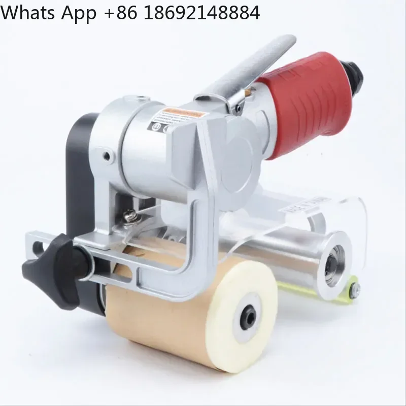 Portable Pneumatic Belt Sander Machine 60 x 260mm for Wire Drawing Tank Metal Grinding Rust Removal Sanding and Lettering