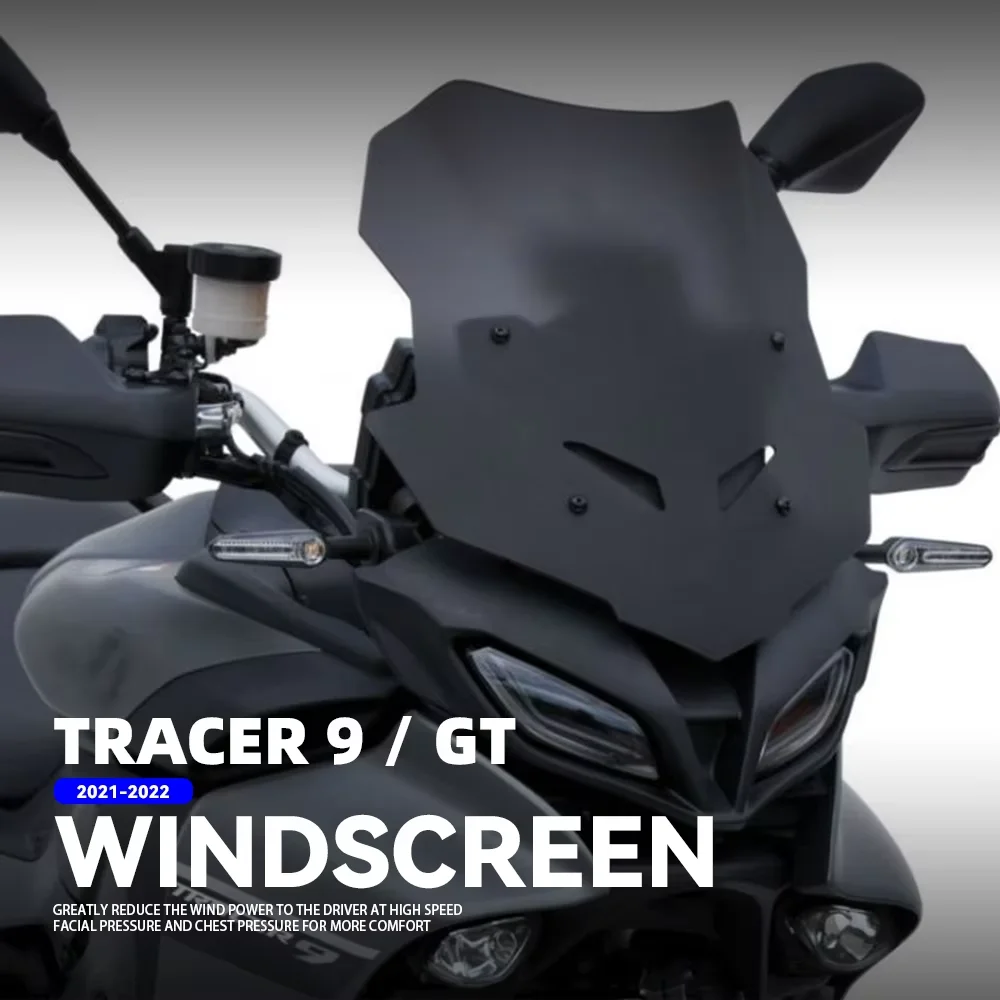 Tracer 9 Windscreen Windshield Fit For YAMAHA Tracer9 TRACER 9 GT 2021 TRACER 900 Wind Shield Screen Protector Parts