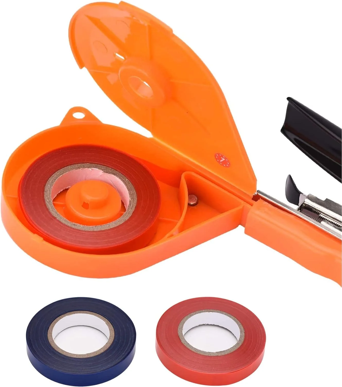 Gardening Tool SI FANG Plant Branch Tying Tape Tree Binding Belt with Staple Box Plant Ties Tapetool Tapener for Home Garden
