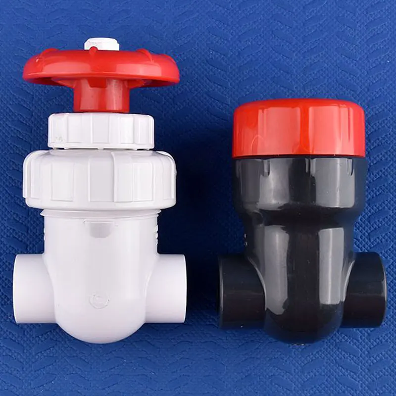 

20~63mm UPVC Gate Valve Precision Flow Control Sluice Switch Garden Water Irrigation Ball Valve Aquarium Fish Tank Accessories