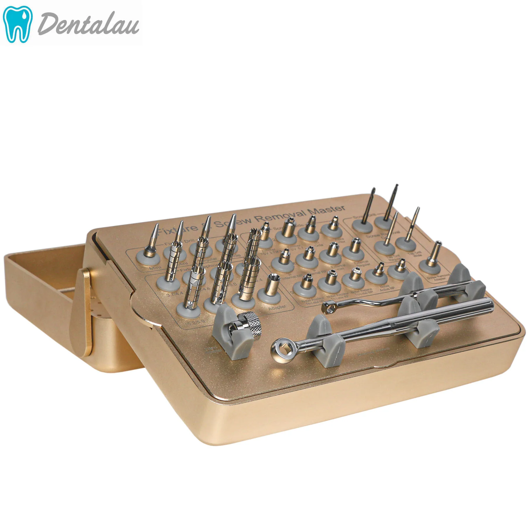 

Implant Fixture & Fractured Screw Removal Kit MCT FSRK-02 Remove Broken Screws