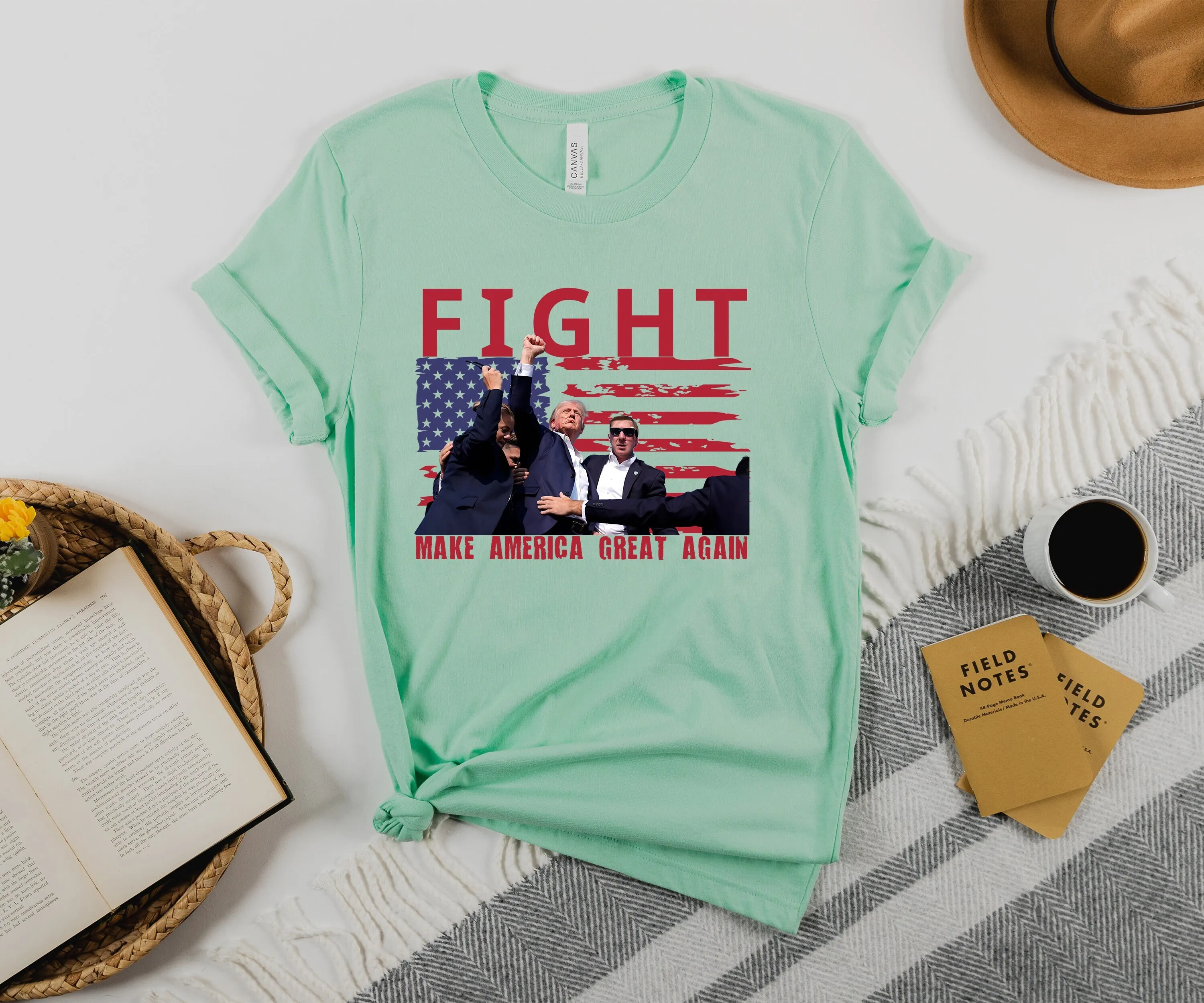 Trump Assassination T Shirt Donald Shooting Make America Great Again I Stand With Bible Verse