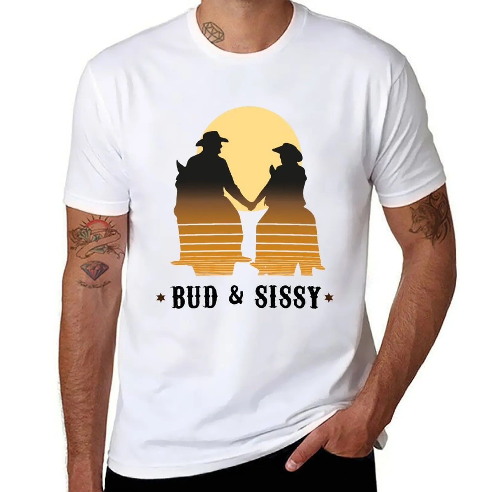 

BUD & SISSY gift T-Shirt graphic t shirts for man man tshirt T-Shirt
