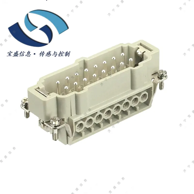 

2025 09330162601 Сверхмощный разъем HARTING/HARTING, контакт 16, с 09330162701