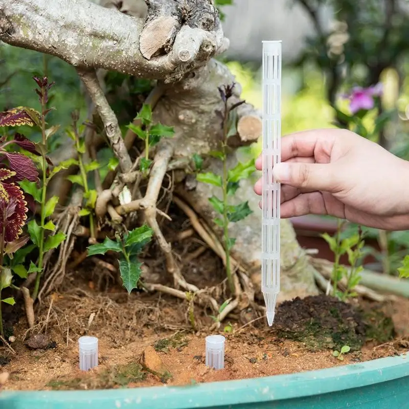 10Pcs Plant Aeration Tubes For Pots -Root Rot Prevention,Prevent Overwatering For Healthy Roots,Wet-dry Cycle.gardening Tools