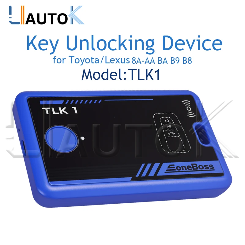 

EONEBOSS TLK 1 Key Unlocking Device for Toyota/Lexus 8A-AA BA B9 B8 Remote Key Fob Reuse Key Reset Programmer Tool