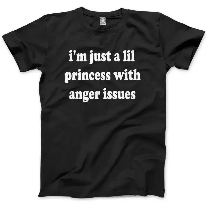I'M Just A Lil Princess With Anger Issues Mens T Shirt