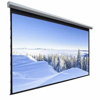 Large For 300 Inch 16:9high qualified Motorized projector screen electric wall and ceiling mounted projection screen with remote