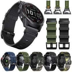 퀵핏 나일론 스트랩, 가민 포러너 965 955 945 745 밴드, Instinct 2 2X/Approach S70 S60, 47mm 브레이드 22mm 26mm 시계 밴드