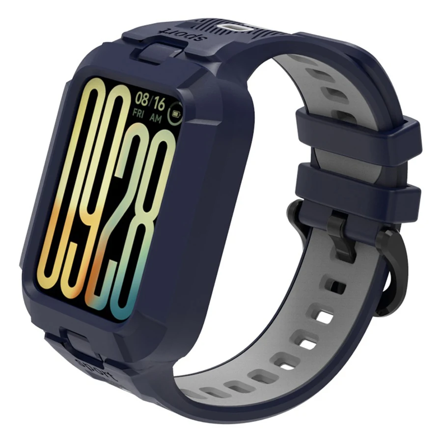 2-in-1 Strap+Case for Xiaomi Mi Band 8/9/10 Pro Smart Watch Sport Strap Wristband for Mi Band 8 9 10 Pro Bracelet Accessories view 6