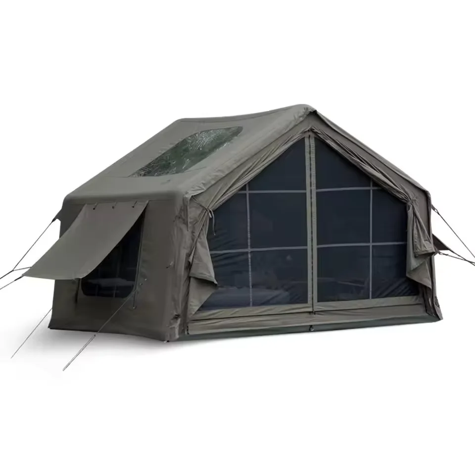 Tent for Camping, Feets Quick Setup Blow Up Tent,Tent with Stove Jack