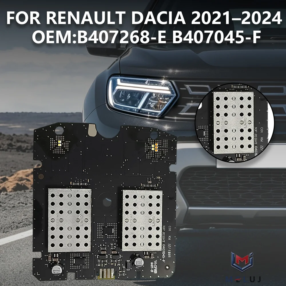 DRL Turn Signal Driver Headlight Ballast Unit LED B407268-E B407045-F For Renault Dacia 2021–2024 Headlight Controller Model