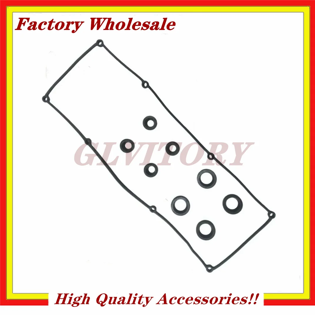 Junta de la tapa de válvulas, sello de aceite de la tapa de balancines para Mitsubishi Pajero Montero V68 V88 V78 V98 L200 Triton KB8T ME192209 1052A099