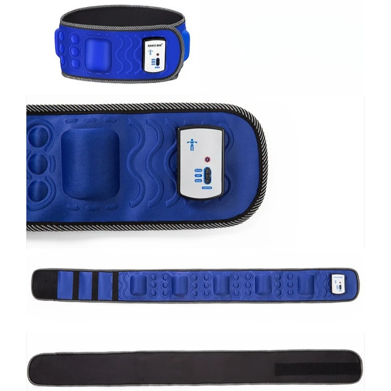 Portable Vibration Shaping Waist Belt Lazy Fitness Vibration Plate Abdominal Waist Muscle Relax Body Tightening Tool