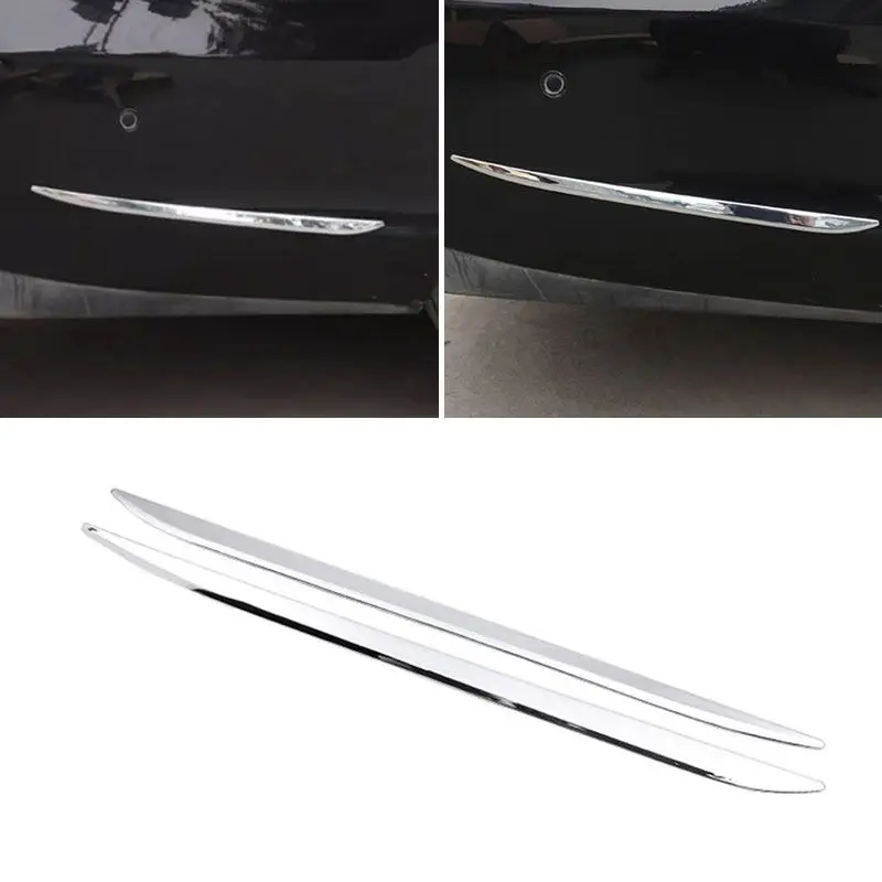 

For Mercedes Benz E Class W213 2016 2017 2018 Car Rear Bumper Side Molding Cover Trim Decoration Strip