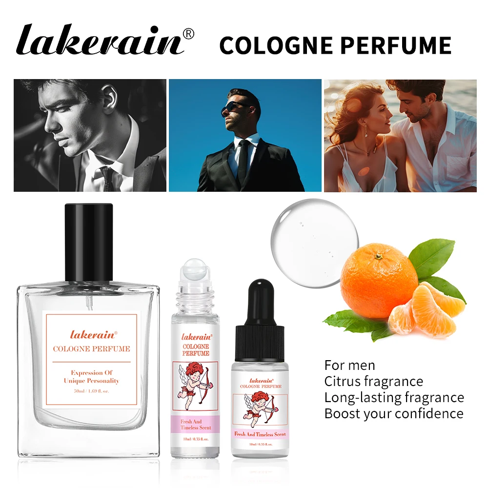 

10ml/50ml Fresh Citrus Perfumes Overflowing Fragrance Long-lasting Fragrance Perfume Man Multiple Choices Travel Portable