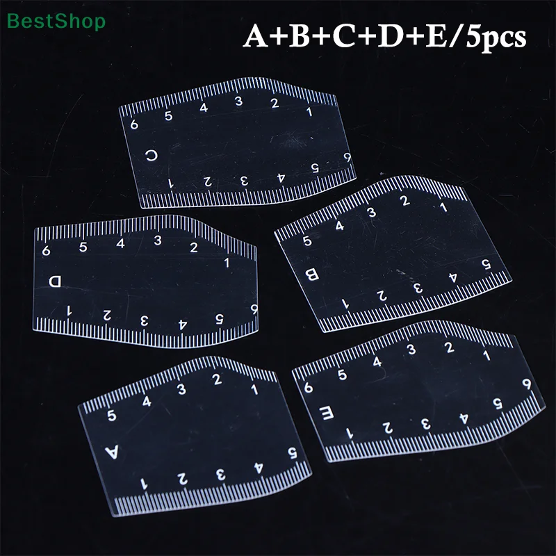 ♥♥♥Portable Instant Brow Shaper Drawing Eyebrow Design Ruler,Precision Shaping Tool,Long Lasting