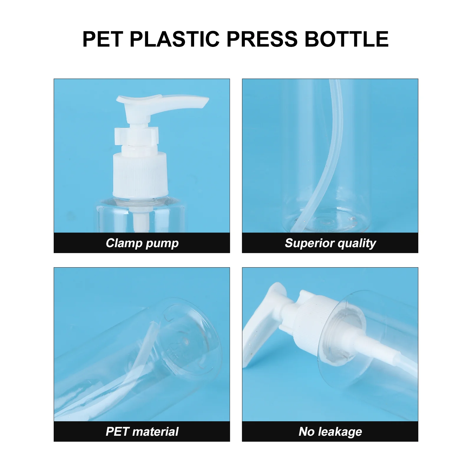 

10 шт. пустых флаконов-дозаторов по 200 мл для очищающего масла, шампуня, кондиционера, дорожный диспенсер с длинной трубочкой для жидкого мыла