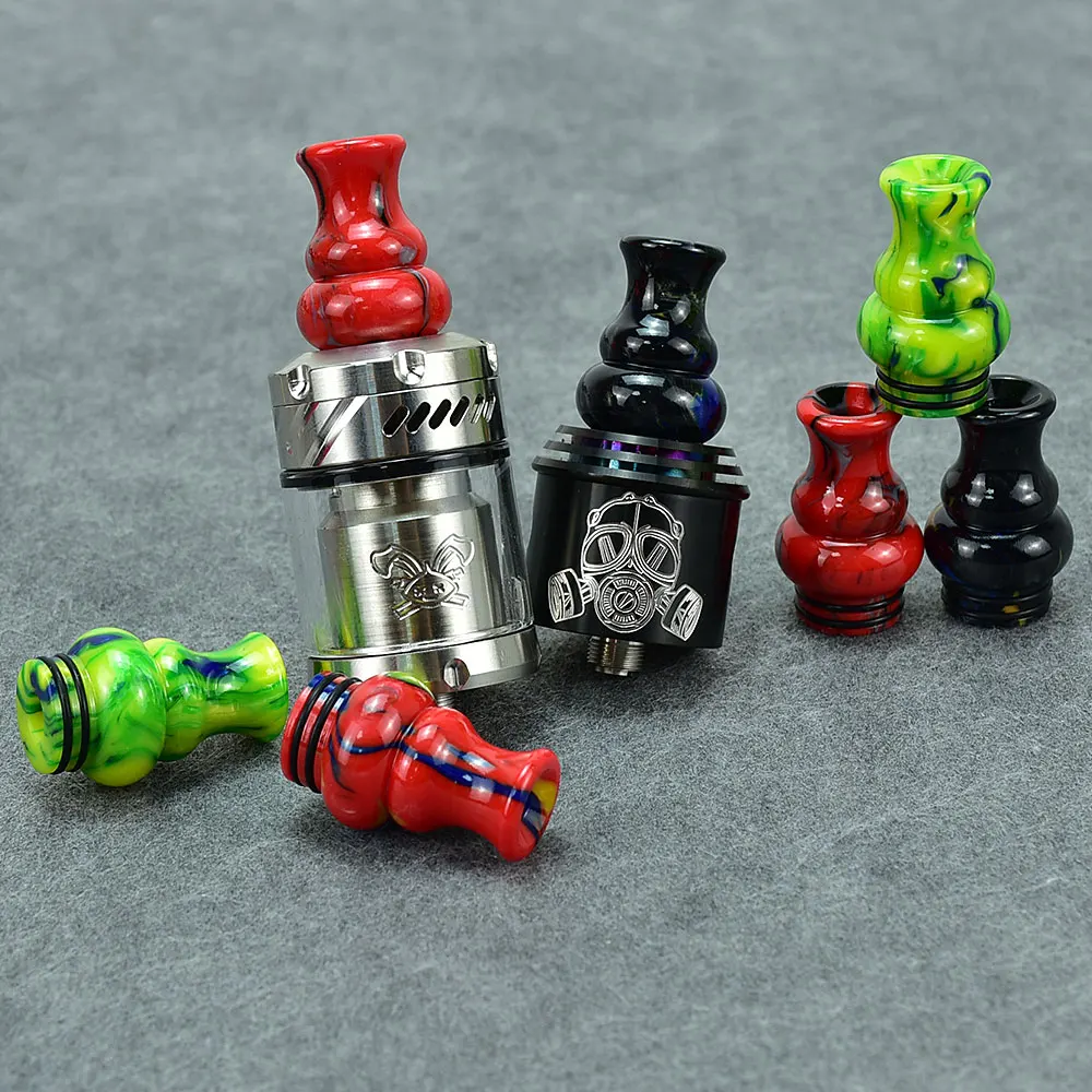 Wolf coolvape ocieczka 810 uchwyt na papierosy z żywicy akcesoria do żywicy ustnik do kylin mini v2 rta zeus x rta