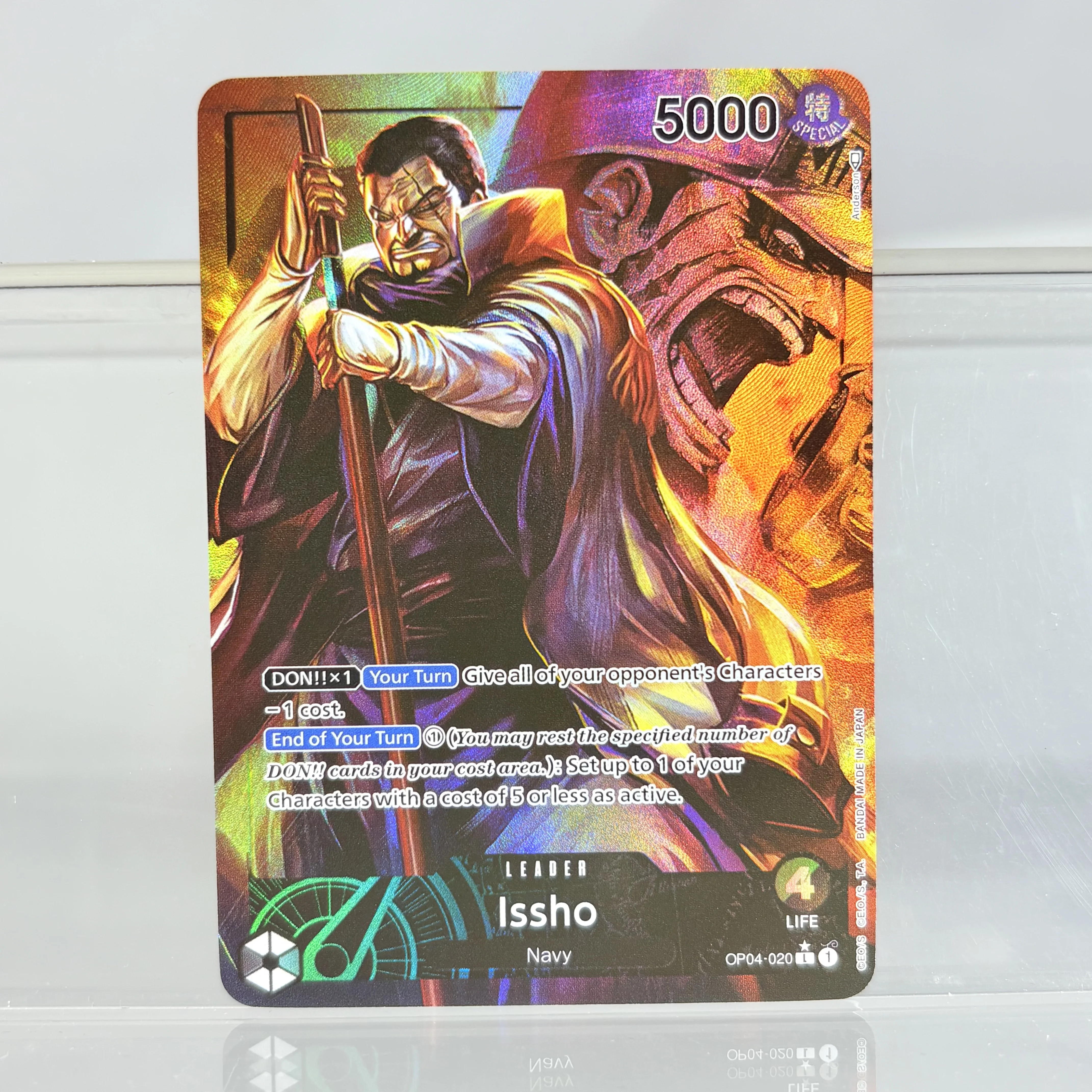 One Piece Anime Card English Version Monkey.D. Dragon/Kaido/Issho/Marshall.D.Taech  Game Anime Collection Proxy Cards Collection - AliExpress 26