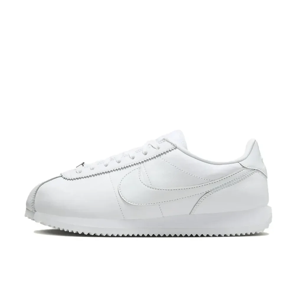 Nike newly listed Cortez men's and women's same sports shoes white low-top casual running shoes