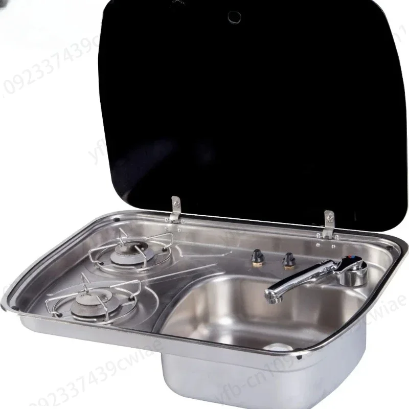 

RV gas stove and motorhome sink glass cover yacht gas stove trailer camper van accessories