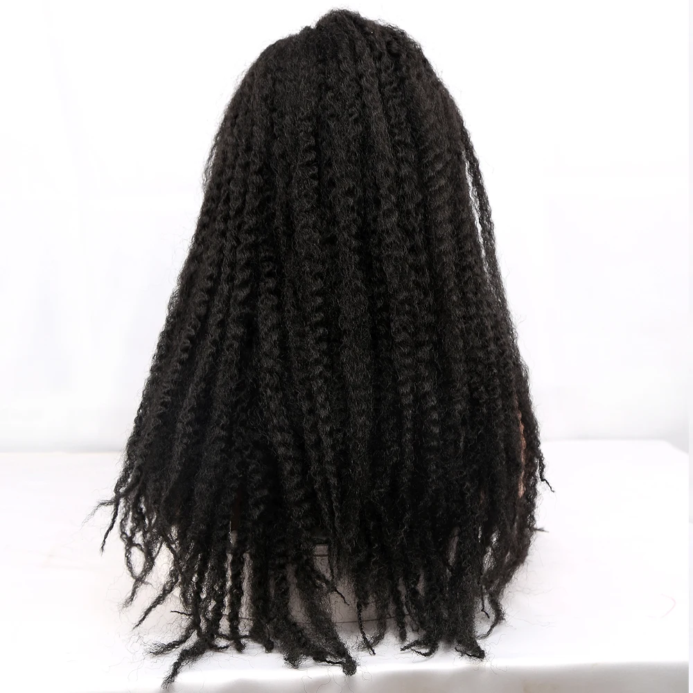 Amir Hair Marley Afro Twist włosy opaska na głowę peruka syntetyczna dredy Marley pleciona peruka miękka Afro perwersyjne naturalne oplatanie dla kobiet