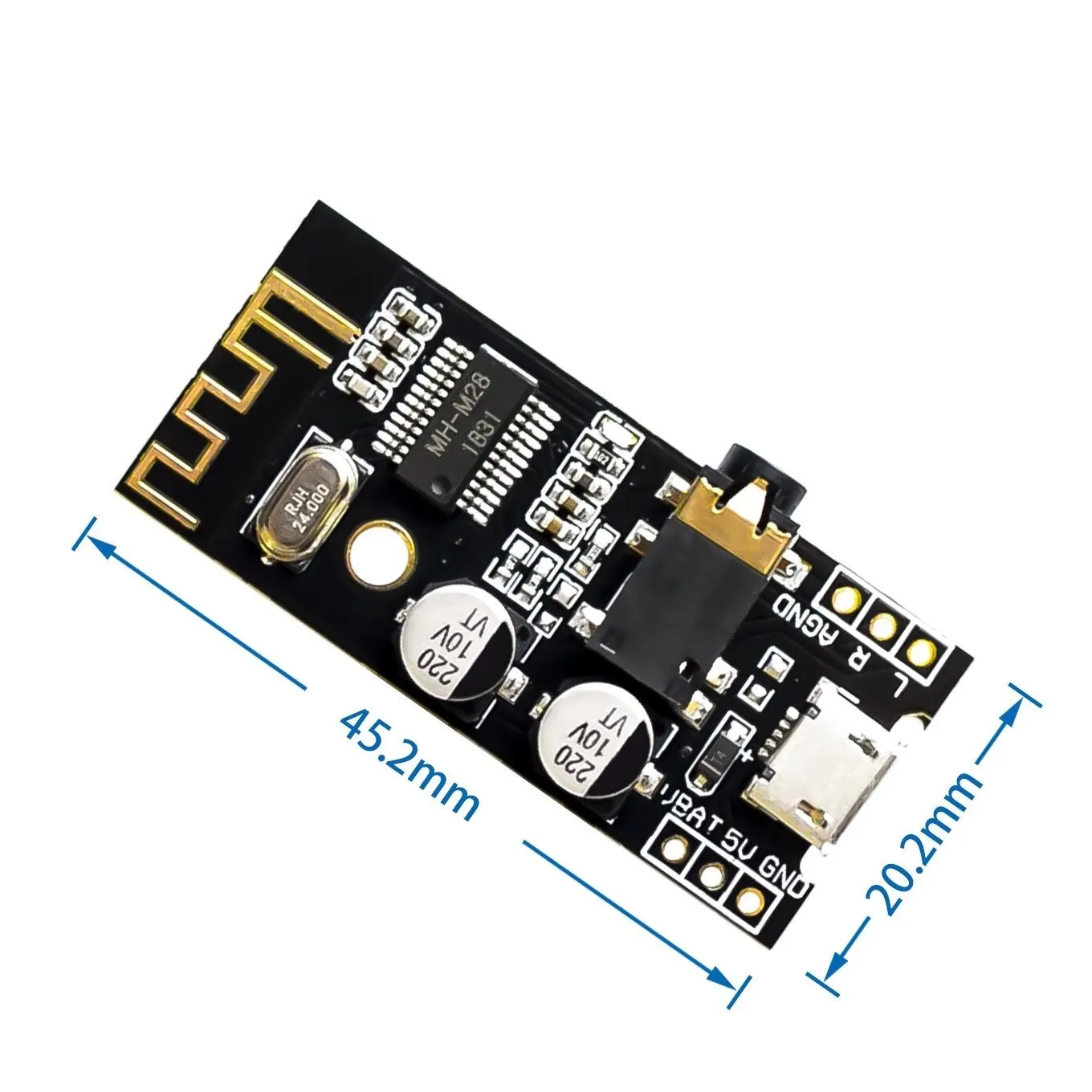 MH-MX8MP3 DecoderBoard ForBluetooth4.2 5.0 Audio Modul Verlustfreie Stereo DIY Refit Lautsprecher Hohe Fidelity HIFI M18 M28 M38