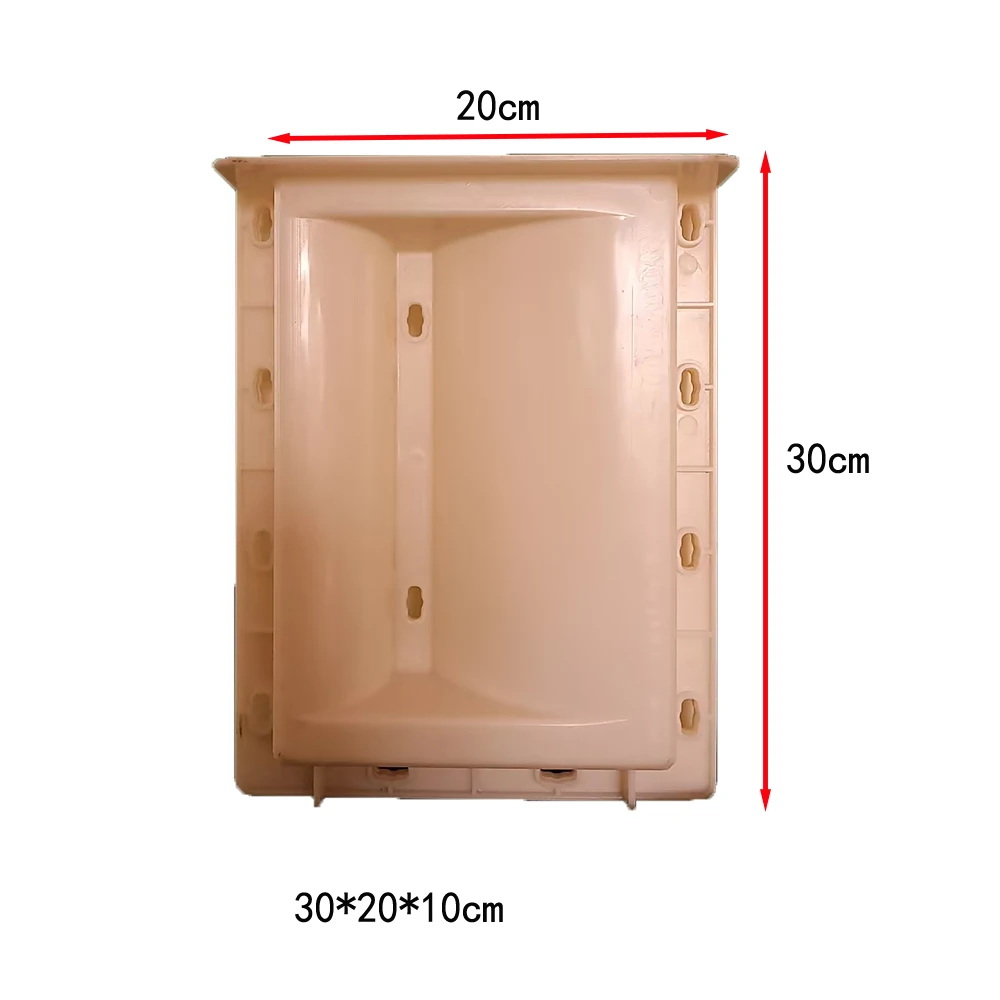 New 30x20x10cm double-sided hollow brick mold creative art wall making mold cement concrete modeling casting mold DIY