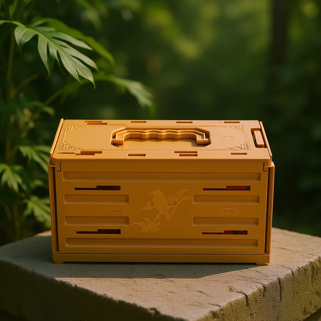 

Portable Travel Cage For Birds Spacious Sturdy Bird Carrier For Parakeets Parrots Cockatiels Small Large Birds Outdoor Plastic