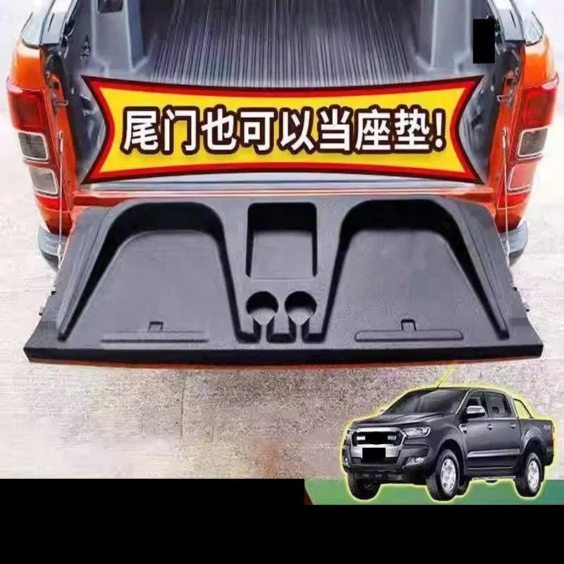 

Tailgate Seat Cushion for Ford Ranger 2012-2022 T6 T7 T8 Modified Two-seater Outdoor Travel Camping Parts