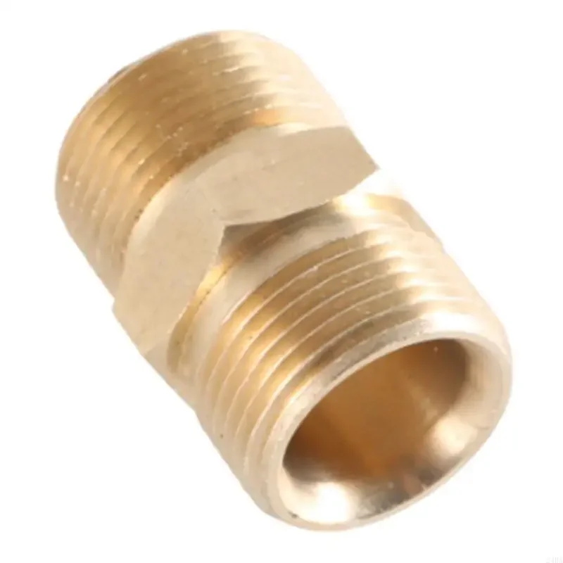 Pressure Washer Brass Coupler, M22-15mm M22-14mm Male Connection, Heavy Duty Hose Extension Connector Adapters,