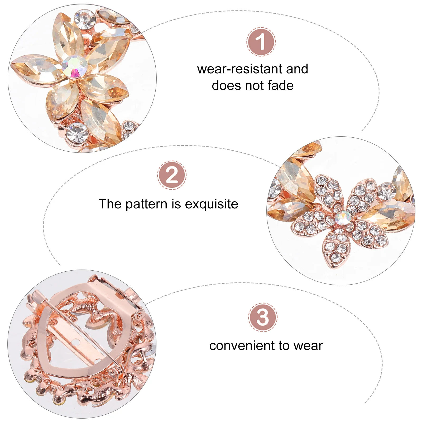 1개 여성 브로치 버클 빈티지 합금 클립 숄 홀더 의류 액세서리 파티 스카프 버클 브레스트핀 장식 링