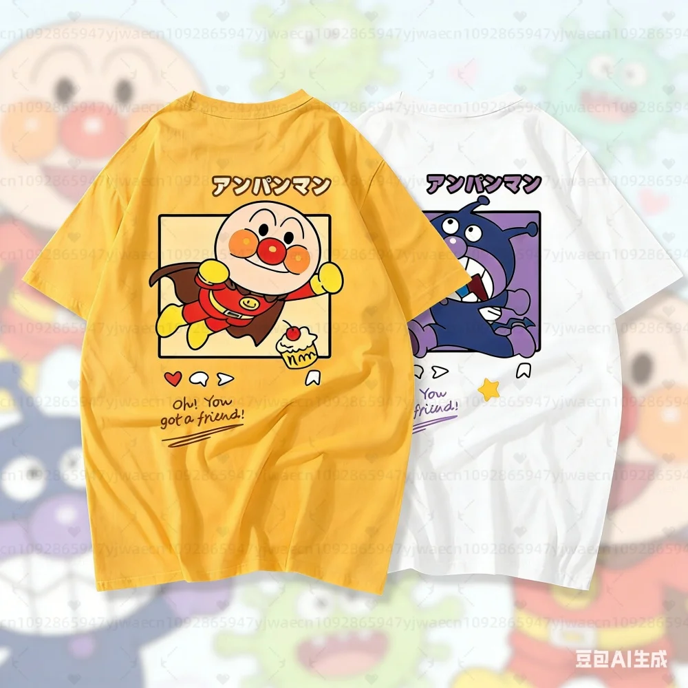 2026 Kurzarm-T-Shirt, klassische Nostalgie, A-Anpanmans, Herren- und Damen-T-Shirts, Geschenke für Freund, Sommer-Tops, Streetwear, Vintage