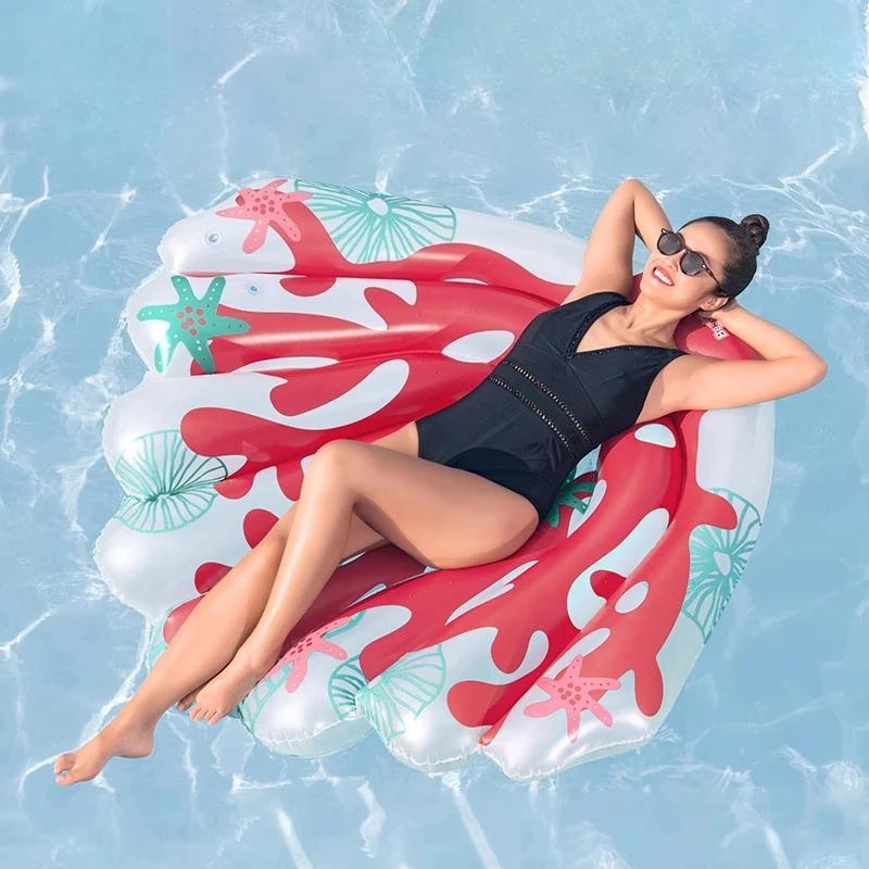 

Adult floating raft, swimming ring, inflatable floating mattress, beach play, surfing, beach lounge chair