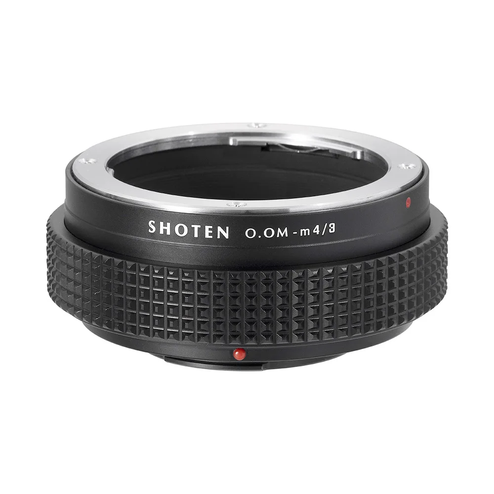 SHOTEN Lens Adapter OM to m4/3 Olympus OM to Micro 4/3 m4/3 MFT BMPCC OM-D G3 GH2 GH4 E-M5 E-M10