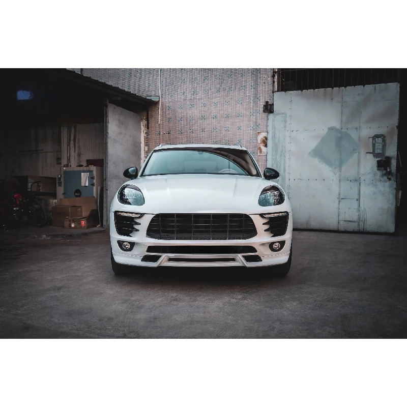High Quality KM Premium Upgrade Carbon Fiber Front Lip Perfect Fit Auto Exterior Modification Parts Enhance Vehicle Visual Appea