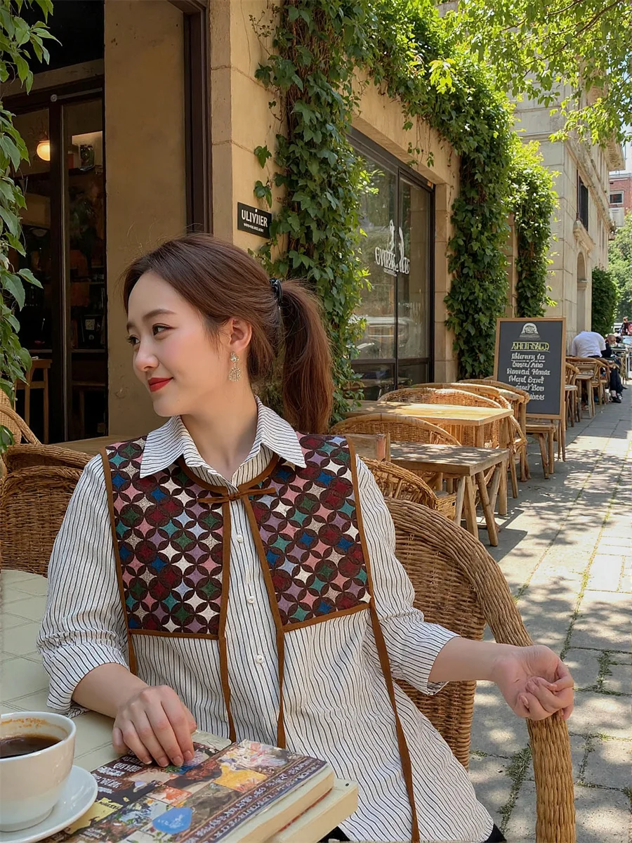 Koronkowe kamizelki sznurowane dla dziewcząt, bezrękawniki, odzież damska, jesienne dzianiny, drapowane, styl uniwersytecki, preppy, bez rękawów, urocze.