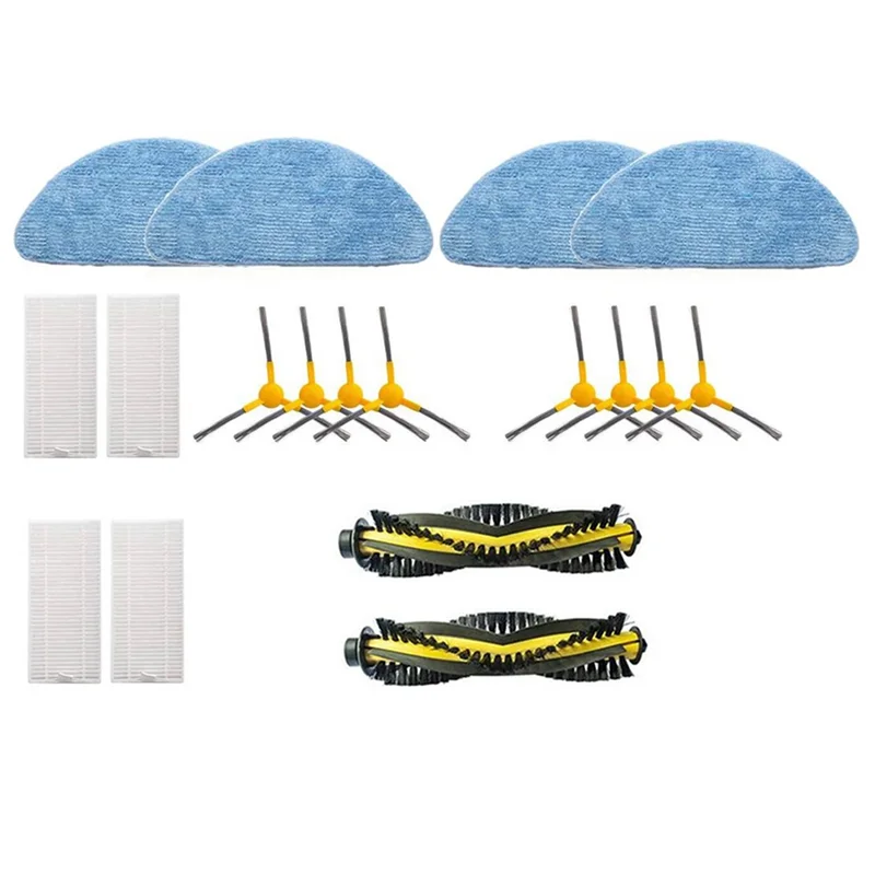 

A96I-Replacement Parts Roller Side Brush Filter For Mamibot Exvac660 Vacuum Cleaner Accessories Cleaning Brushes Replacement