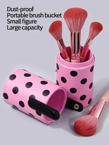 12 best sales गुलाबी मेकअप आयोजक - №8