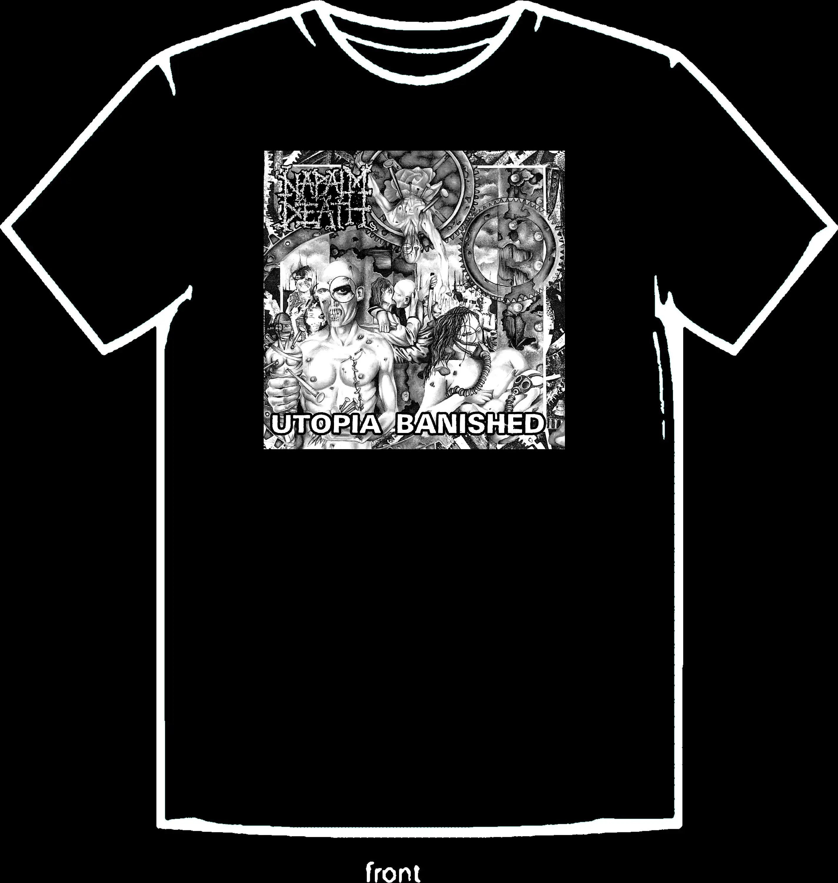 Napalm Death Utopia Banished T Shirt