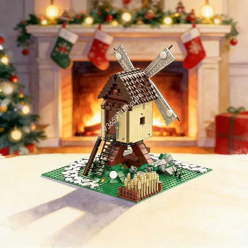 973-pieces-moc-chateau-medieval-poste-de-garde-et-plaque-de-base-blocs-de-construction-de-modele-de-ville-jouet-cadeau-de-noel-idee-creative-diy-d'architecture