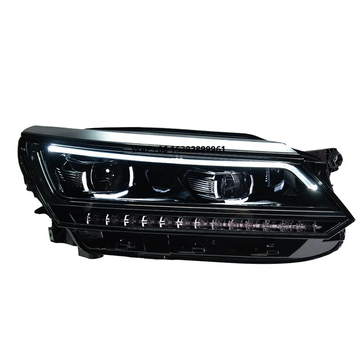 

Veidt for 2016-2018 Passat Headlight Assembly Modified to LED Flowing Turn Signal Daytime Light Xenon Headlight